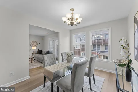 a view of a hallway view with staircase