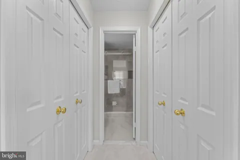 a view of street with trees