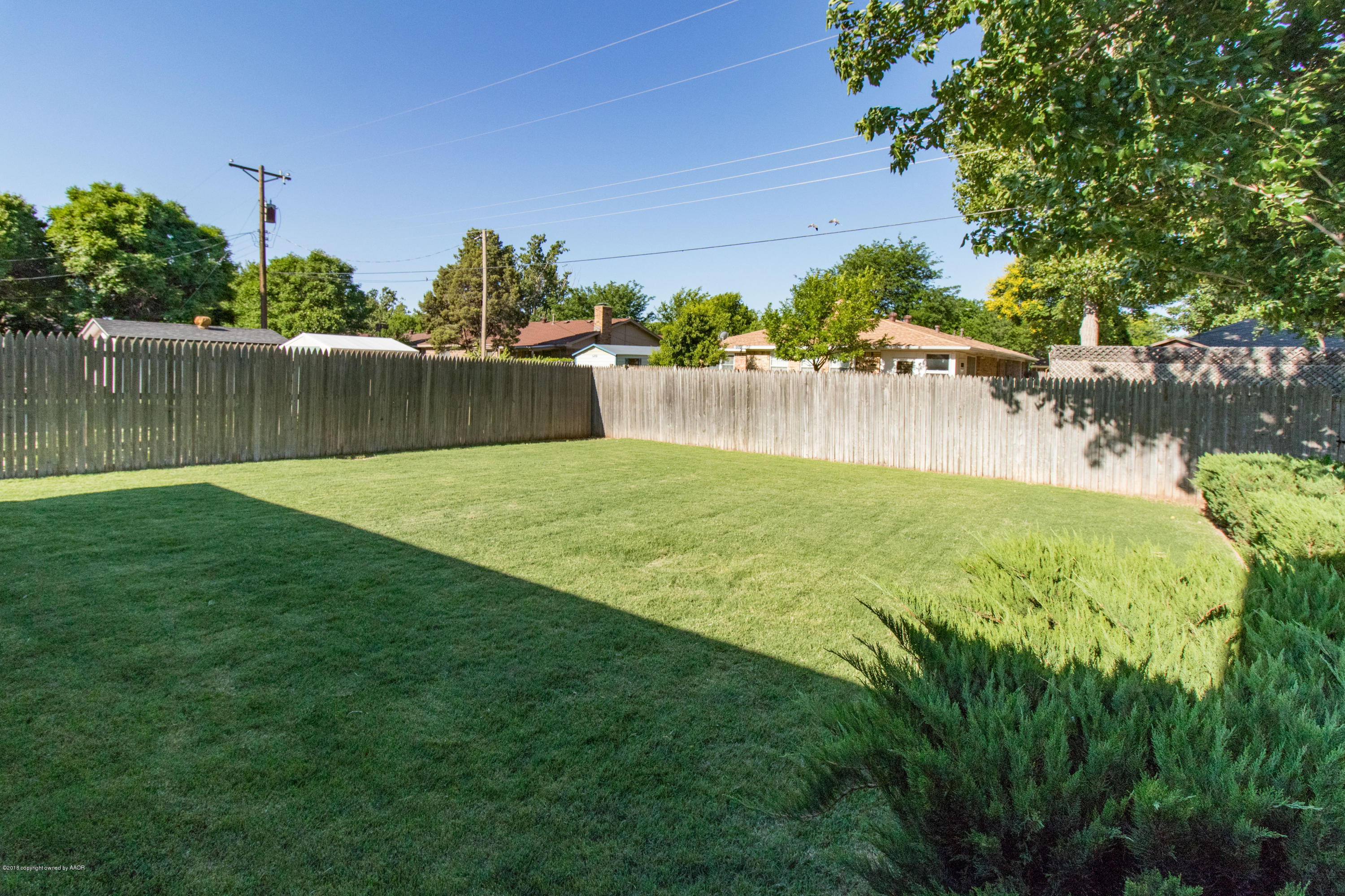 4414 Kingston Road Amarillo, TX 79109 - Photo 30 of 34 Backyard 2