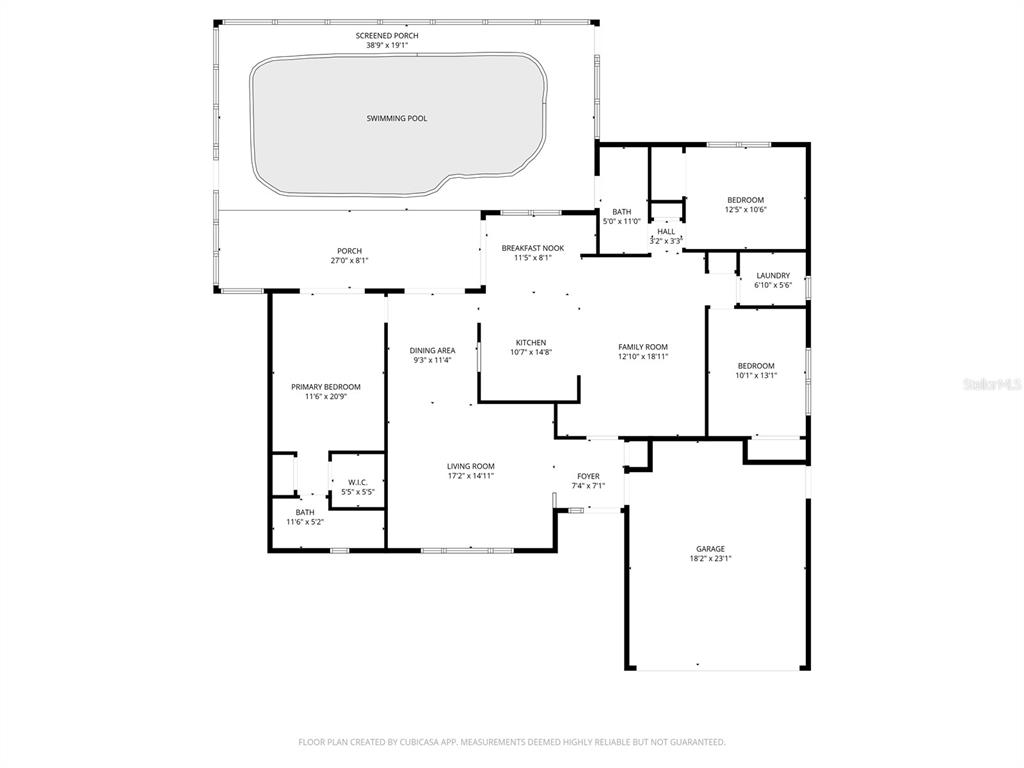 2011 Del-Betmar Road Clearwater, FL 33763 - Photo 34 of 51 a picture of floor plan