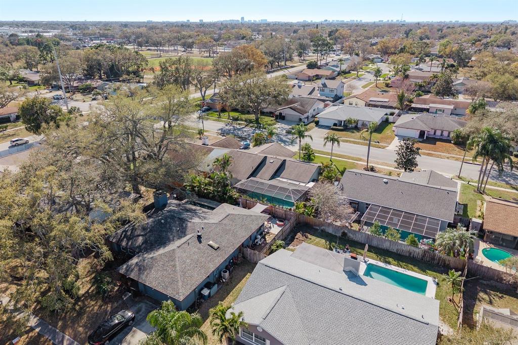 2011 Del-Betmar Road Clearwater, FL 33763 - Photo 49 of 51 an aerial view of a house with a mountain view
