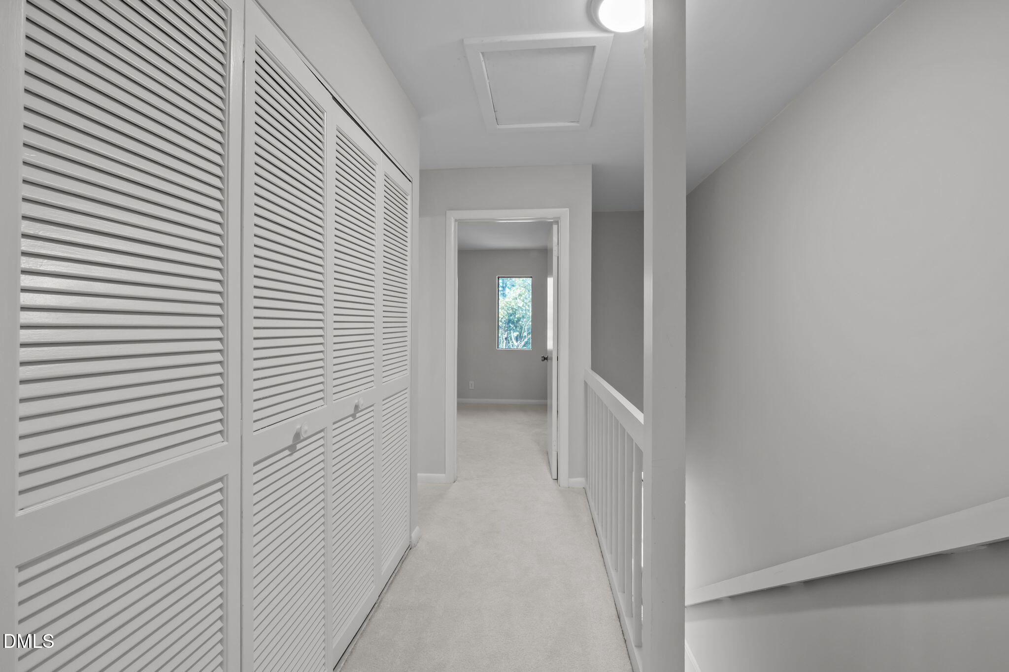 3080 Colony Road, Unit 3080C Durham, NC 27705 - Photo 28 of 57 a view of a hallway with closet and bathroom