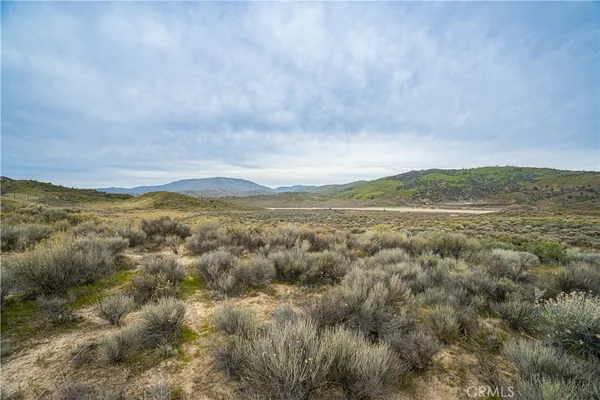 a view of an lake and a mountain