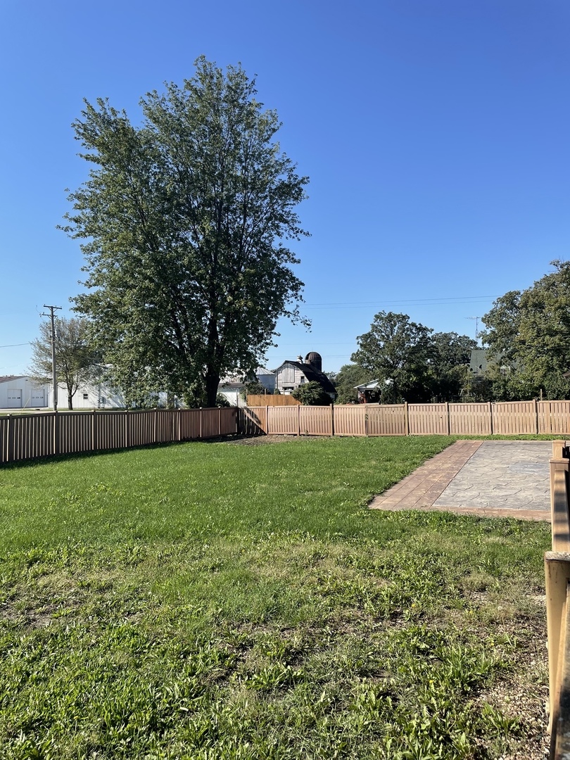 475 Rice Road Gardner, IL 60424 - Photo 3 of 23 a view of backyard with green space