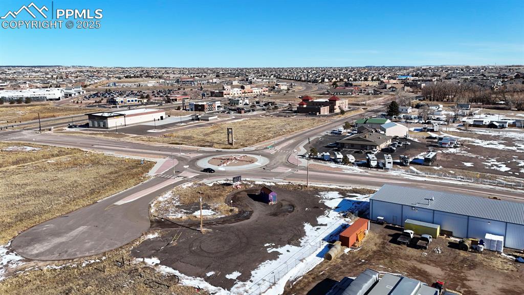 7110 Old Meridian Road Peyton, CO 80831 - Photo 7 of 26 an aerial view of a city