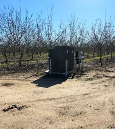 a view of backyard of house