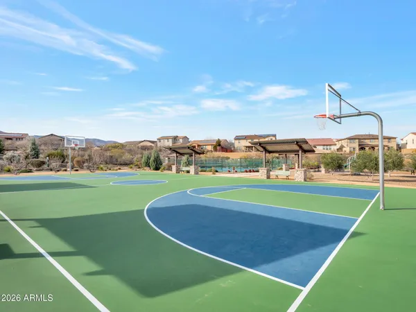 a view of a tennis court