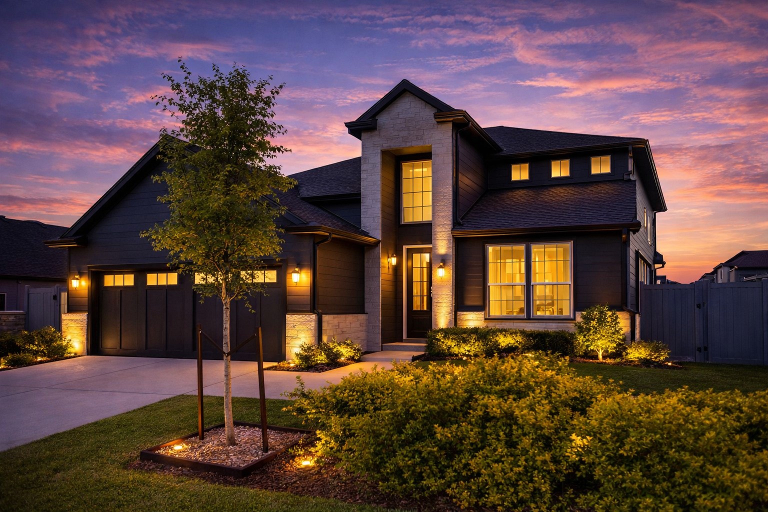 8327 Threadfin Way Fulshear, TX 77441 - Photo 2 of 40 a front view of a house with a yard