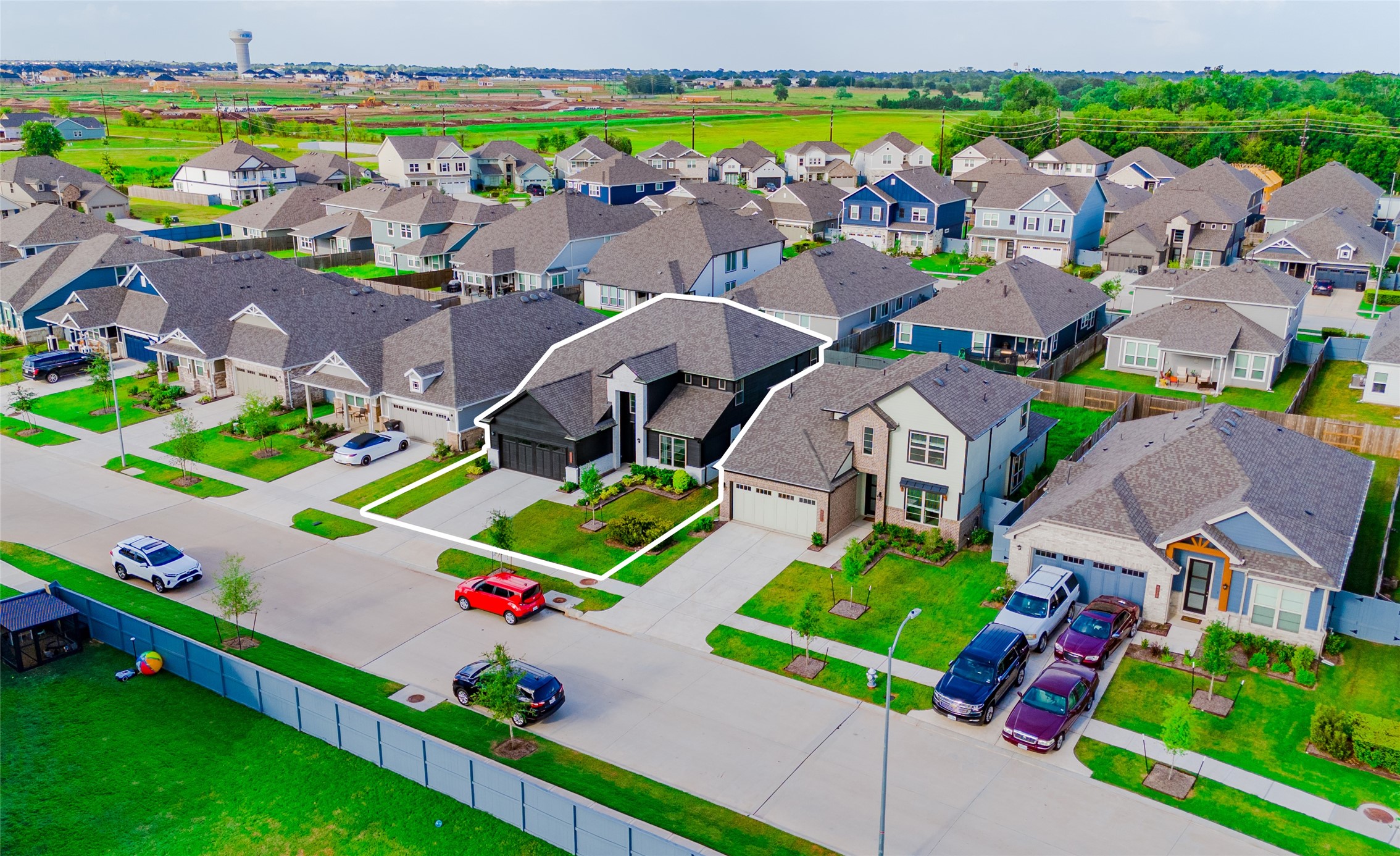 8327 Threadfin Way Fulshear, TX 77441 - Photo 32 of 40 Bird Eye View