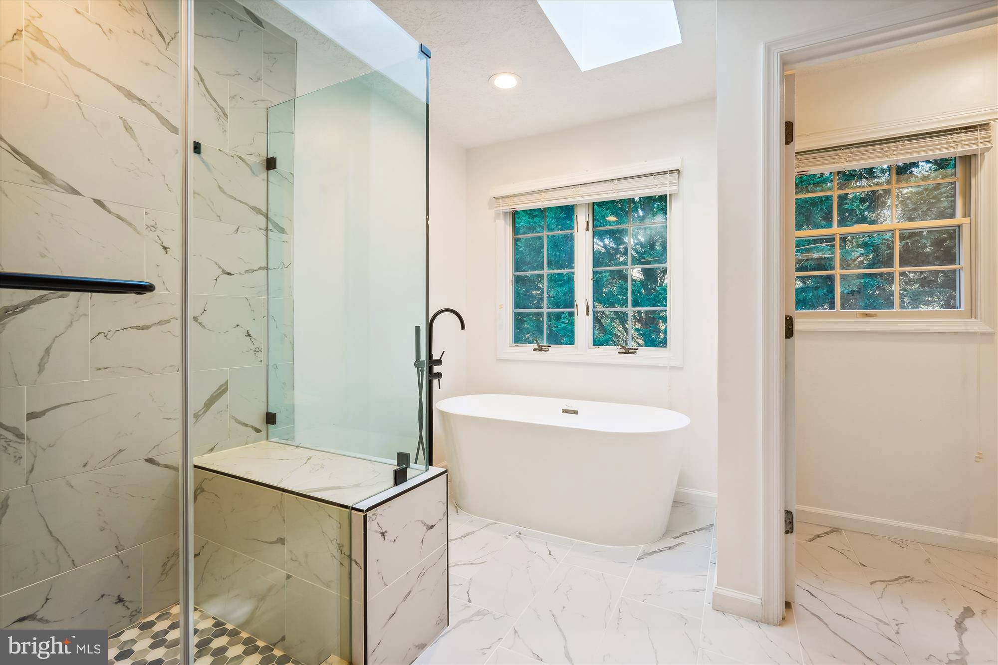 8239 Spring Branch Court Laurel, MD 20723 - Photo 25 of 40 Primary Bath - freestanding tub & toilet room