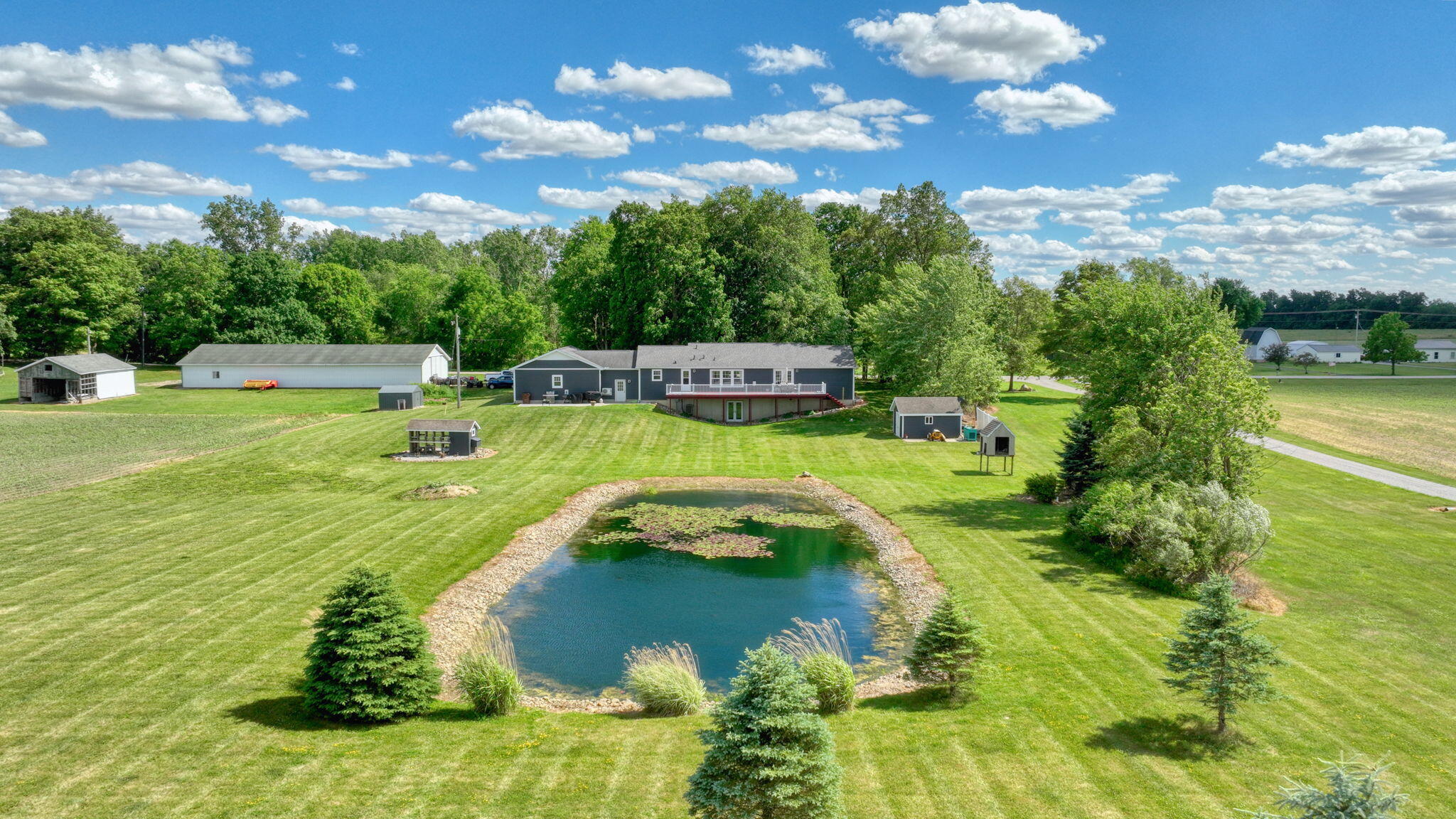 5640 Centennial Road Tecumseh, MI 49286 - Photo 2 of 63 63-web-or-mls-DJI_0447_HDR