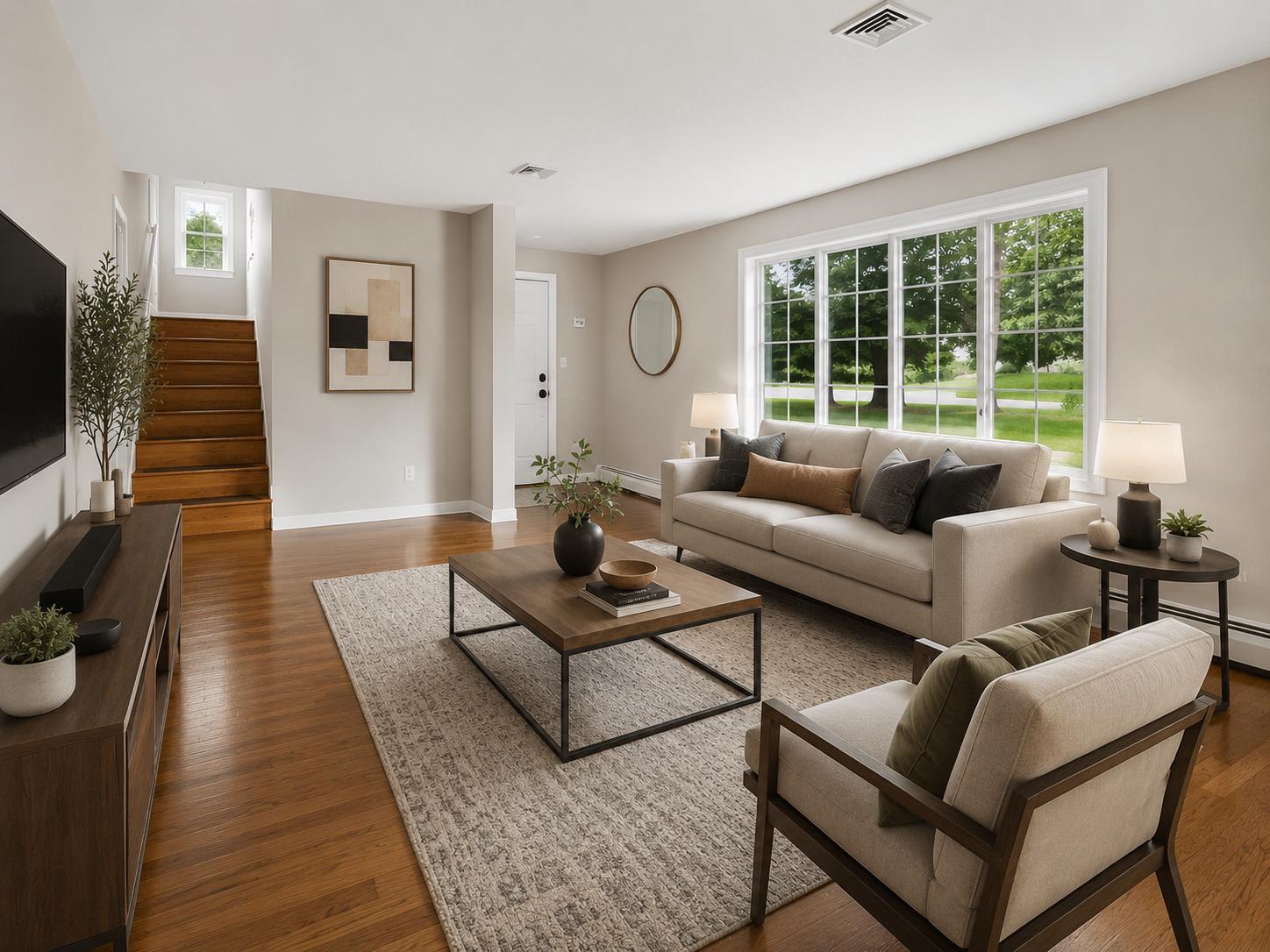3455 Bristol Road Doylestown, PA 18901 - Photo 10 of 22 Living Room features Hardwood Floors.