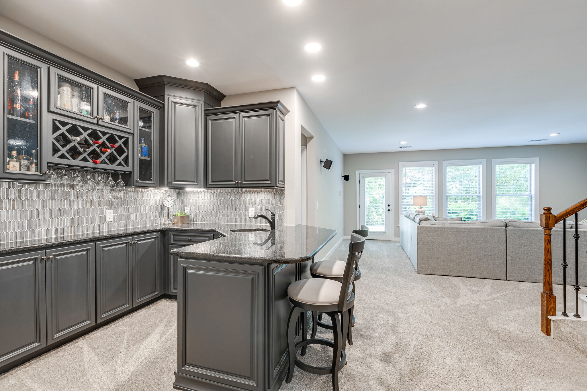 1327 Cottingham Drive Franklin, TN 37067 - Photo 43 of 70 a kitchen with stainless steel appliances granite countertop a sink and cabinets