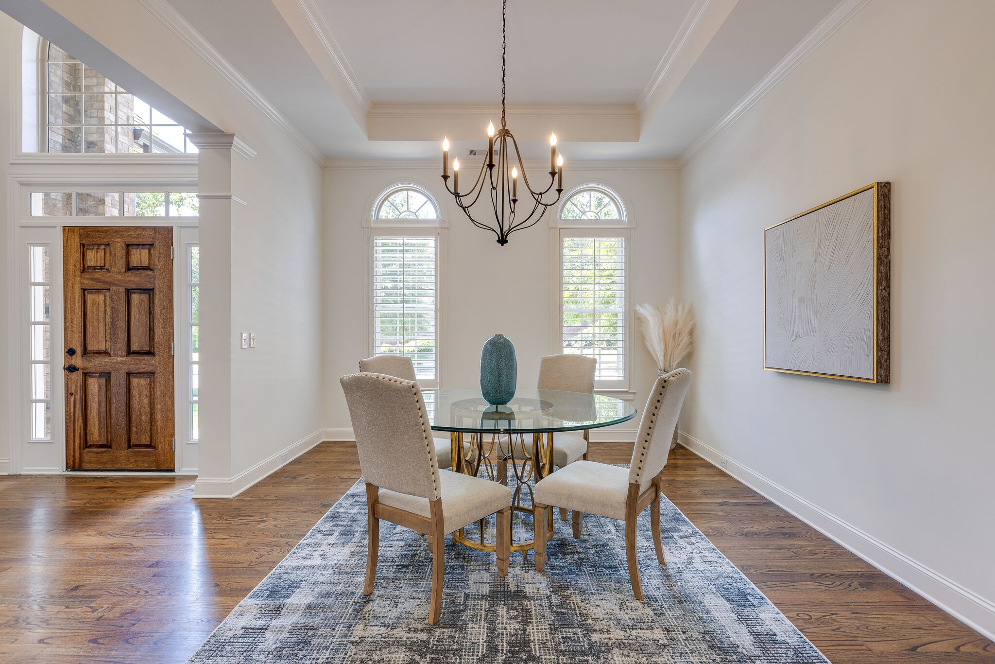 1327 Cottingham Drive Franklin, TN 37067 - Photo 6 of 70 a view of a dining room with furniture window and wooden floor