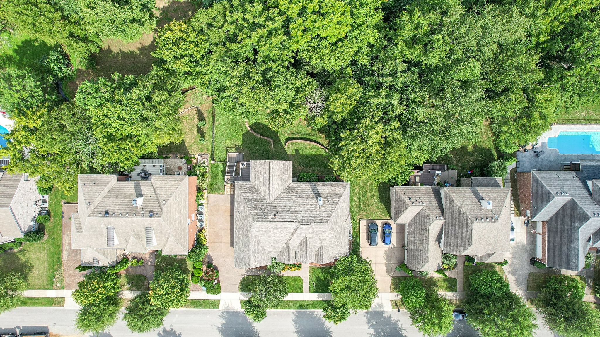 1327 Cottingham Drive Franklin, TN 37067 - Photo 64 of 70 an aerial view of residential house with outdoor space