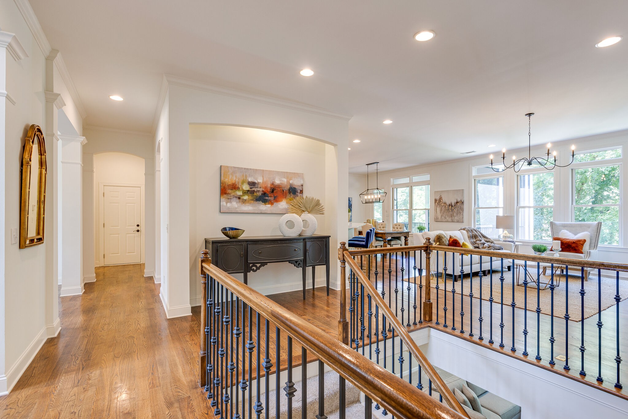 1327 Cottingham Drive Franklin, TN 37067 - Photo 9 of 70 a view of a hallway with wooden floor