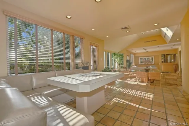 a very nice looking room with a large window