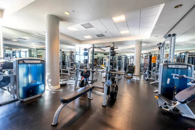 a view of outdoor space with seating area