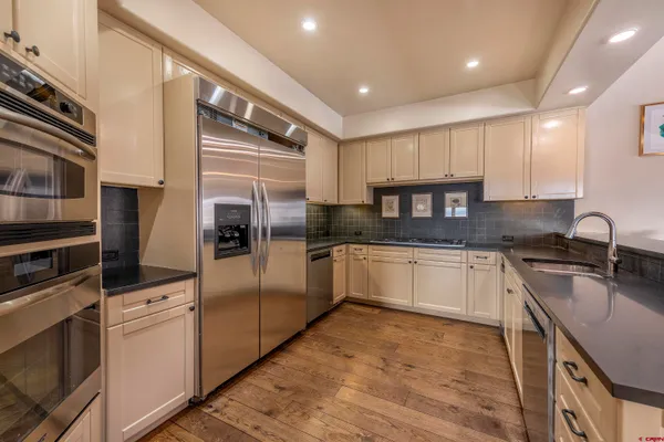 a view of city from balcony