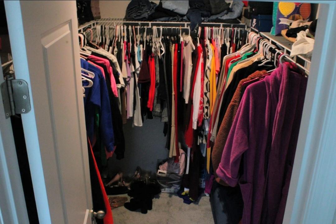 46 Mudstone Road Dover, DE 19904 - Photo 12 of 20 a view of walk in closet with clothes