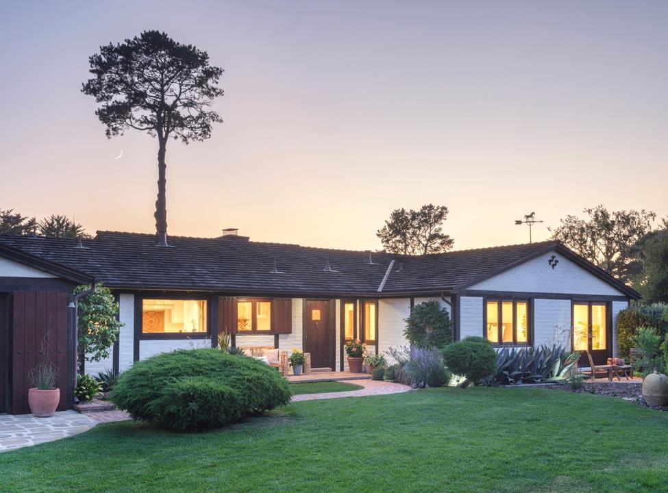 1340 Jacks Road Monterey, CA 93940 - Photo 35 of 37 a front view of a house with a garden