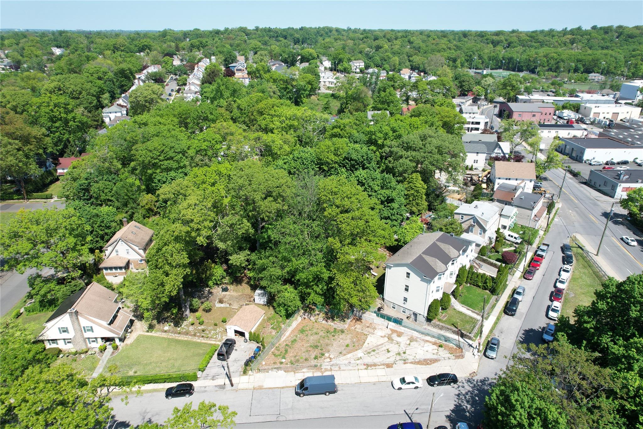 1 Lemke Place New Rochelle, NY 10801 - Photo 9 of 10 an aerial view of residential houses with outdoor space