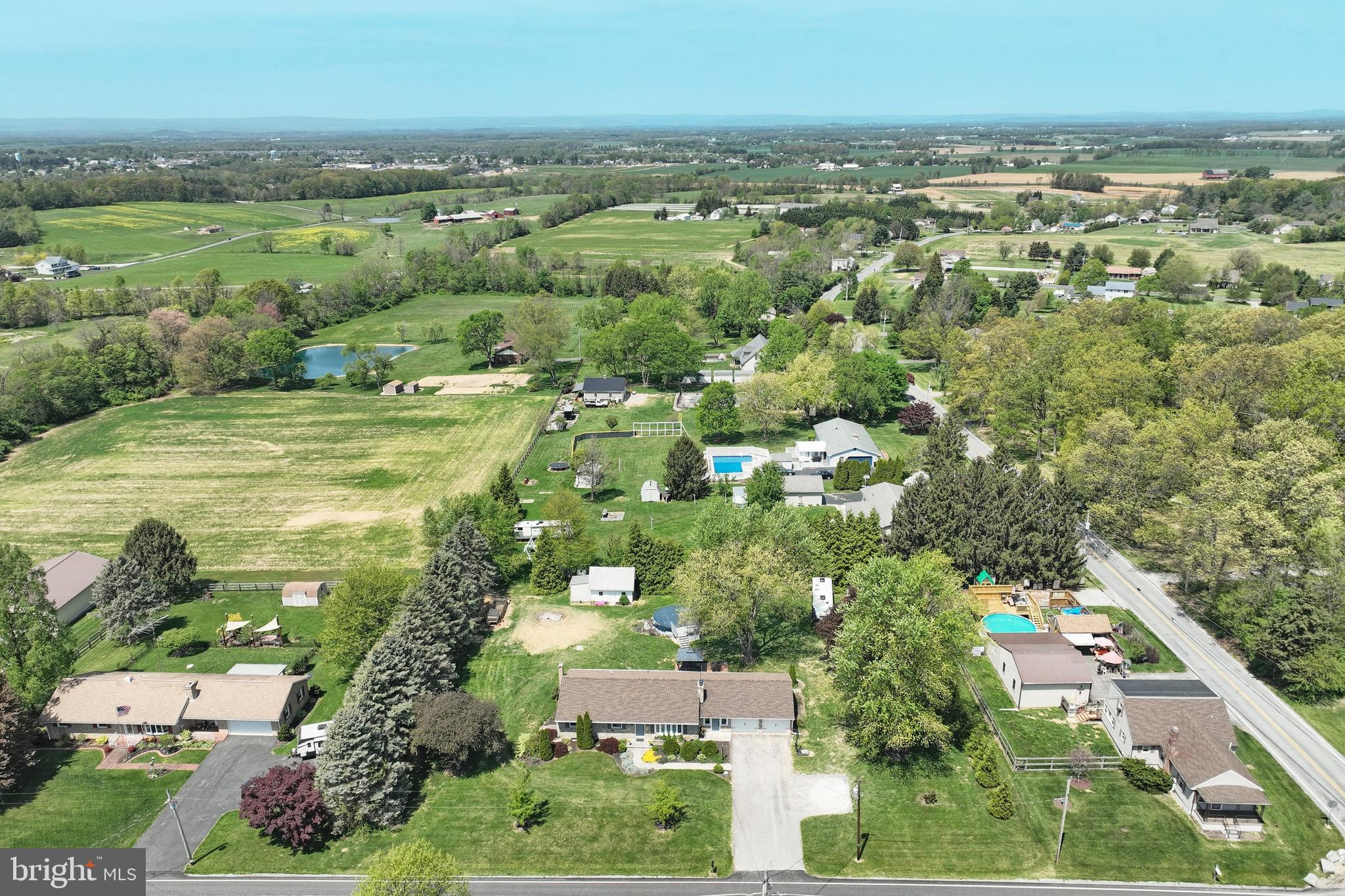 492 Bollinger Road Littlestown, PA 17340 - Photo 43 of 47 an aerial view of residential building with outdoor space and trees