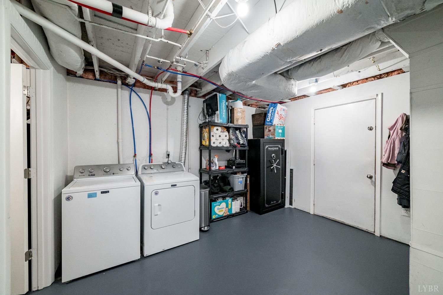 7996 Rocky Ford Road Moneta, VA 24121 - Photo 22 of 45 a view of storage and utility room