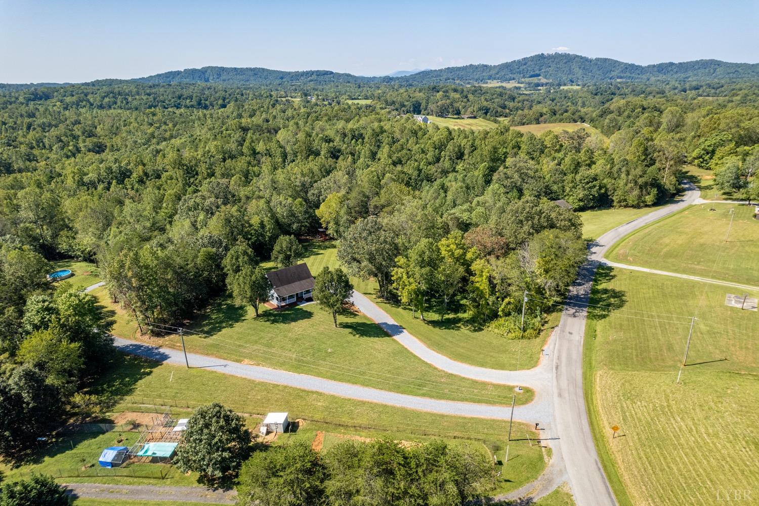 7996 Rocky Ford Road Moneta, VA 24121 - Photo 42 of 45 a view of a lake with a mountain