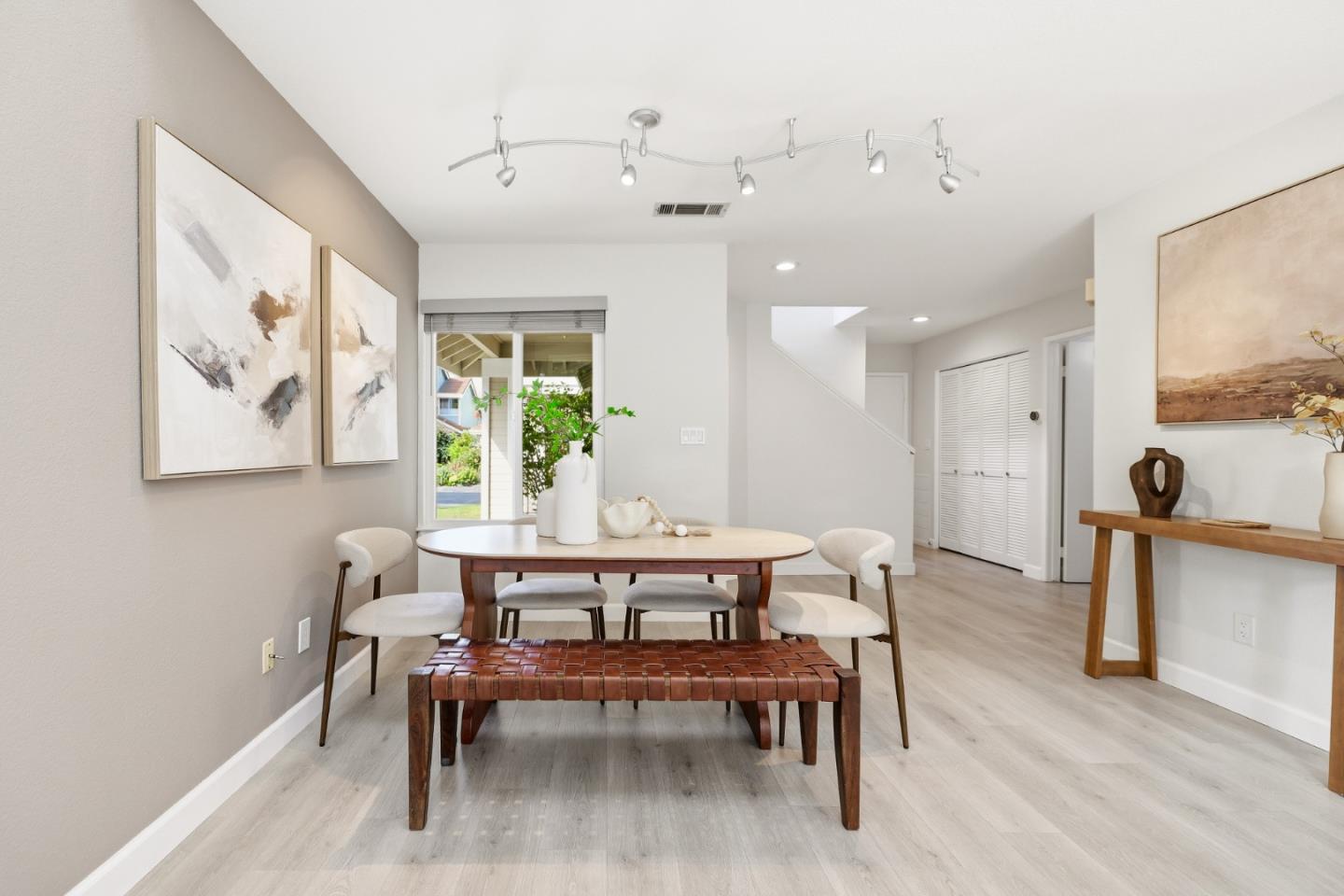 2896 Barrington Terrace Fremont, CA 94536 - Photo 12 of 64 a view of a dining room with furniture window and wooden floor
