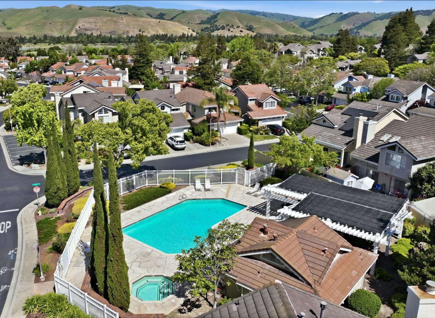 2896 Barrington Terrace Fremont, CA 94536 - Photo 61 of 64 an aerial view of residential house with outdoor space