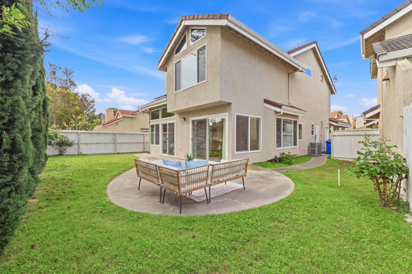 2896 Barrington Terrace Fremont, CA 94536 - Photo 63 of 64 a view of an house with backyard and a garden