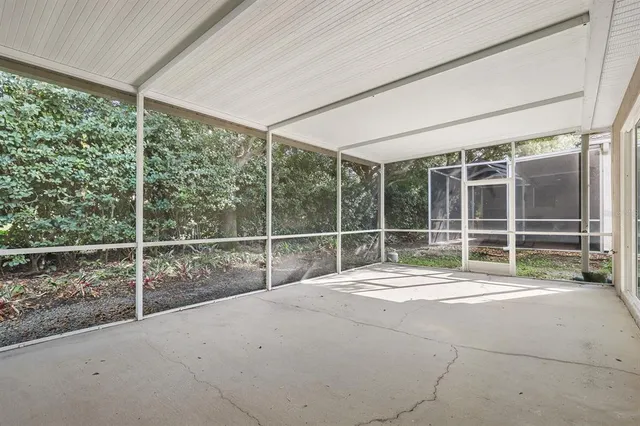 a view of outdoor space with balcony