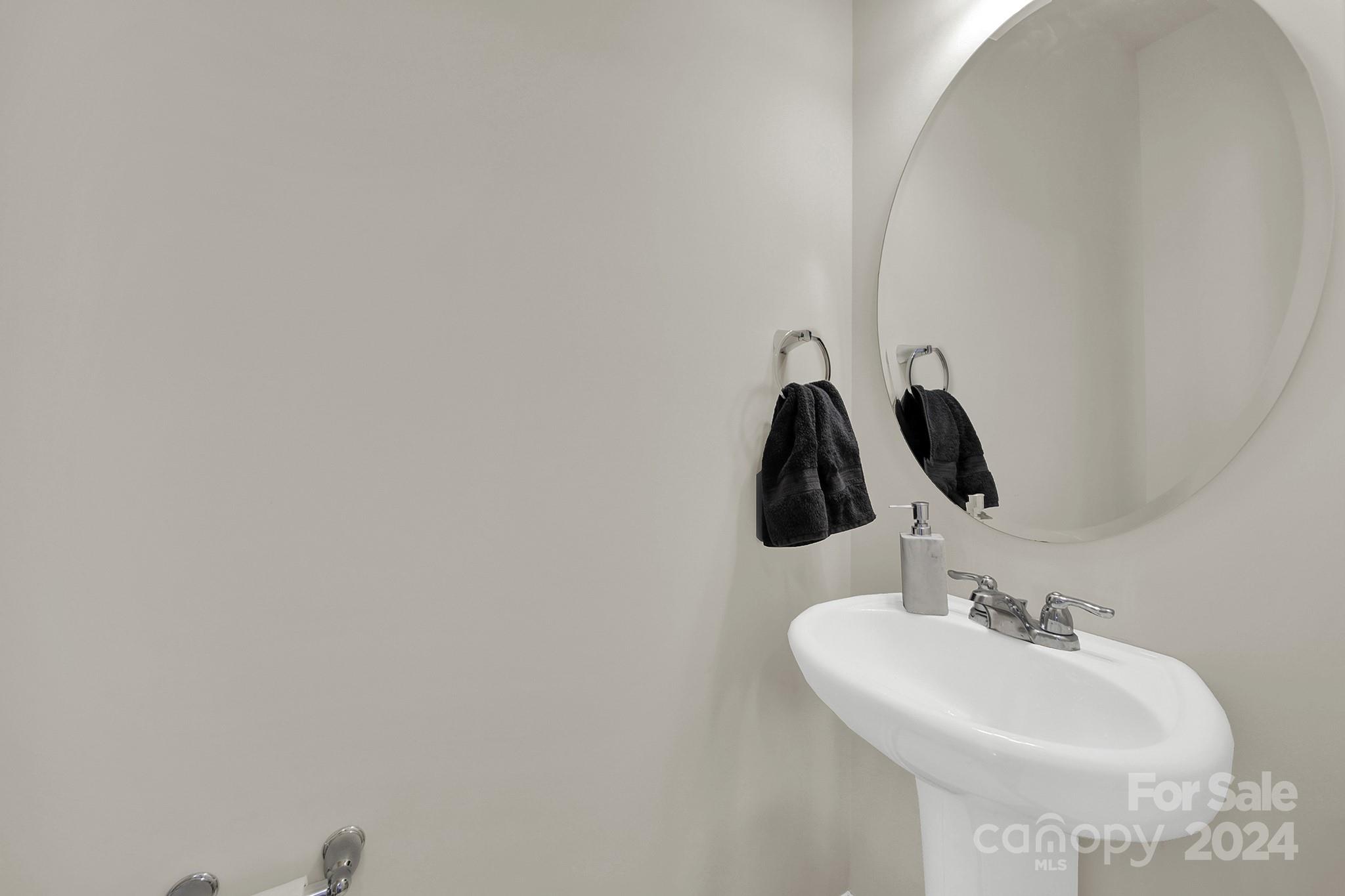 818 Canoe Song Road Fort Mill, SC 29708 - Photo 13 of 36 a bathroom with a sink and mirror