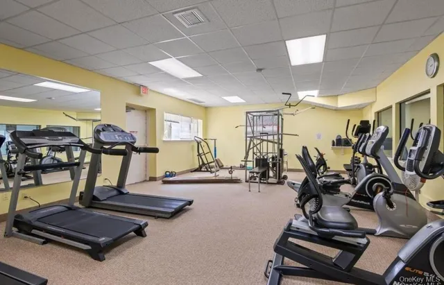 a living room with furniture a bookshelf and a fireplace