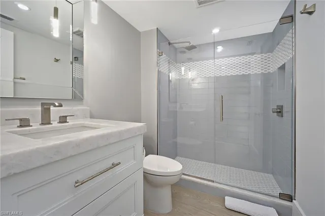 a view of a balcony with lake view