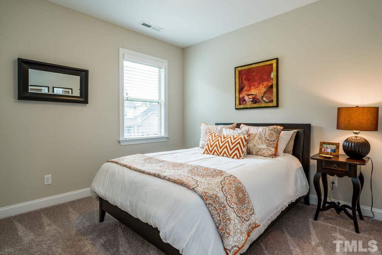 5268 Aleppo Lane Raleigh, NC 27613 - Photo 23 of 30 Another generous sized secondary bedroom on the second floor!