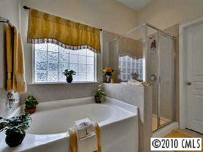135 Whitley Mills Road Fort Mill, SC 29708 - Photo 7 of 8 a bathroom with a bathtub and a shower