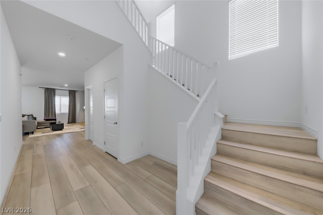 290 Rusty Ridge Lane Henderson, NV 89015 - Photo 2 of 61 Foyer includes vaulted ceilings, luxury vinyl floors
