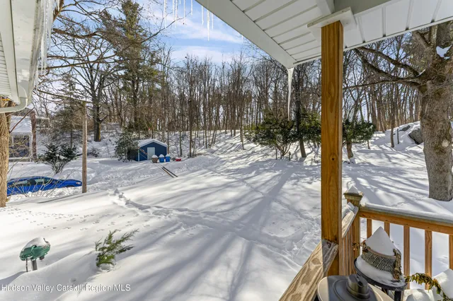 a view of outdoor space with seating