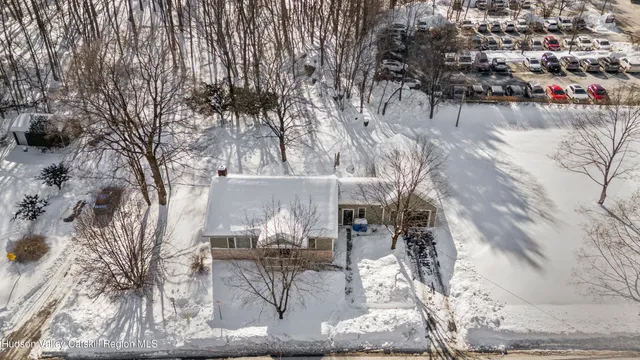 a view of outdoor space with seating area