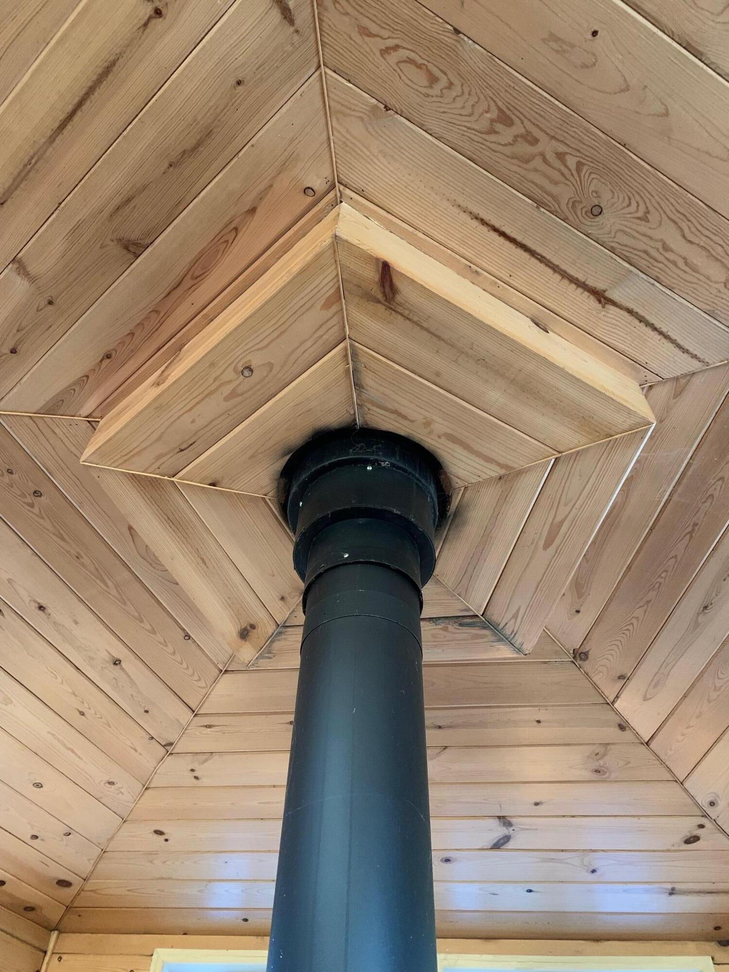 1292 Wade Road Garberville, CA 95542 - Photo 15 of 24 Loft ceiling