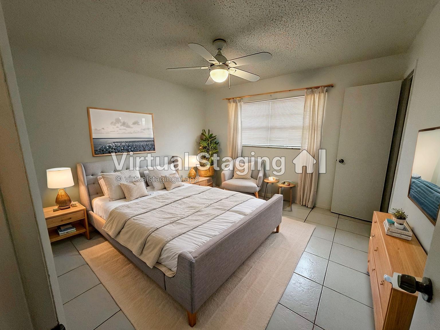 650 Southwest 2nd Avenue, Unit 2480 Boca Raton, FL 33432 - Photo 17 of 26 Bedroom #1 (Staged)