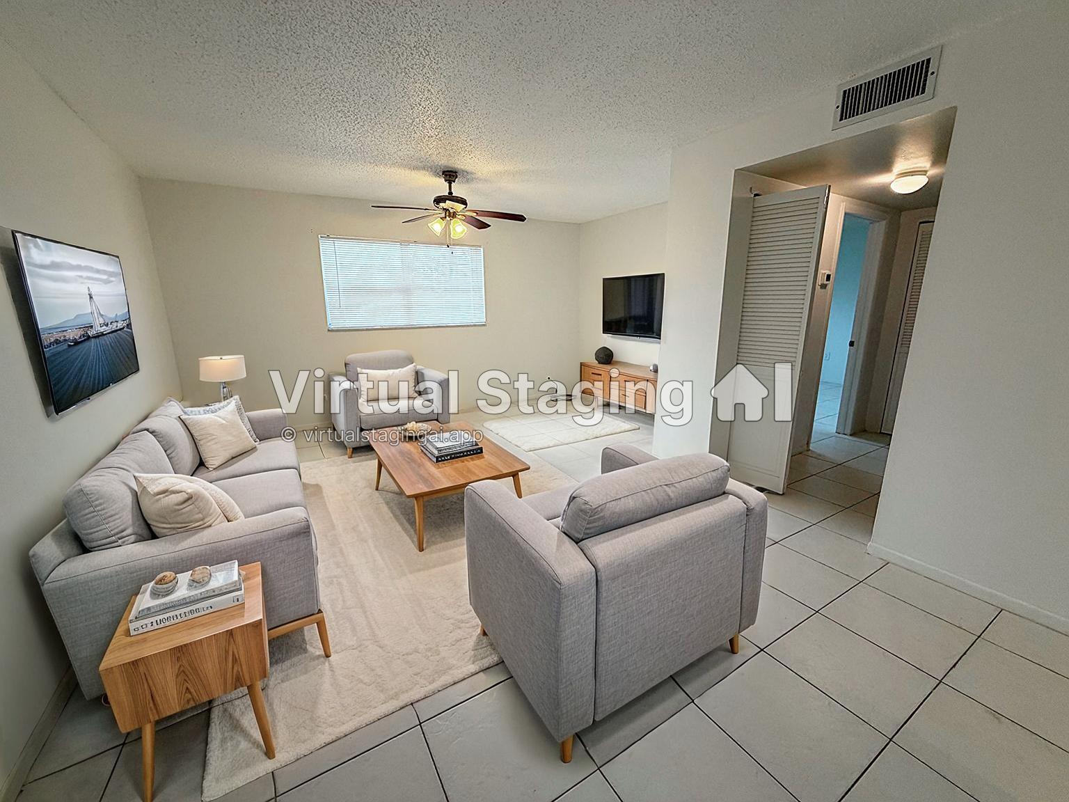 650 Southwest 2nd Avenue, Unit 2480 Boca Raton, FL 33432 - Photo 9 of 26 Living area (Staged)