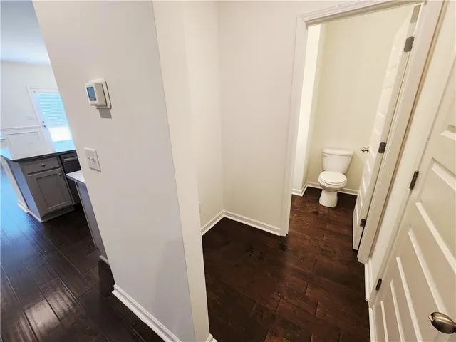 wooden floor in a gallery