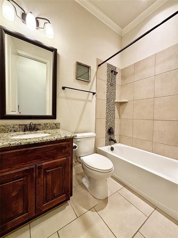 3037 Crestwater Ridge Keller, TX 76248 - Photo 21 of 25 a bathroom with a toilet sink and mirror
