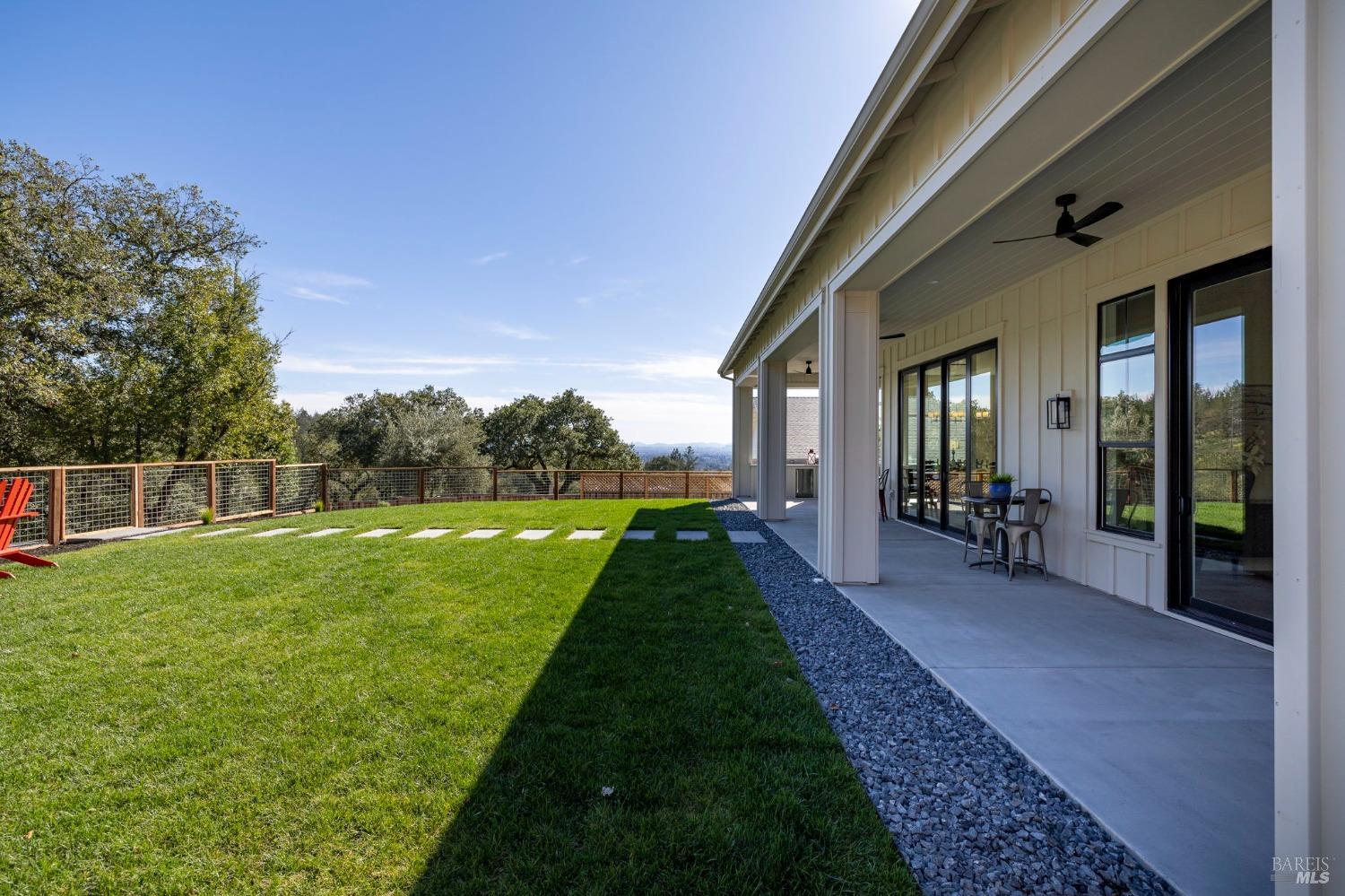 3712 Crown Hill Drive Santa Rosa, CA 95404 - Photo 39 of 71 View across the lawn looking south. The rear lawn, landscaping and front landscaping are all on automatic sprinkler systems.