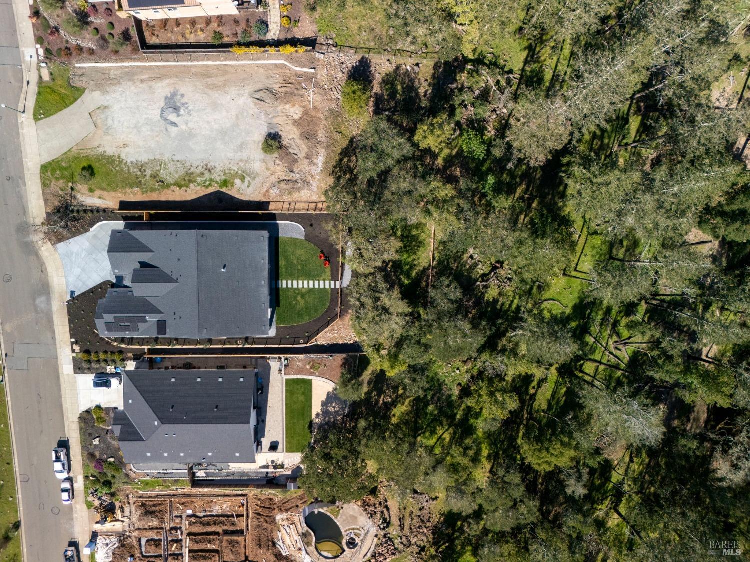 3712 Crown Hill Drive Santa Rosa, CA 95404 - Photo 69 of 71 Drone photo from above. It's like being in the country, while living in town.