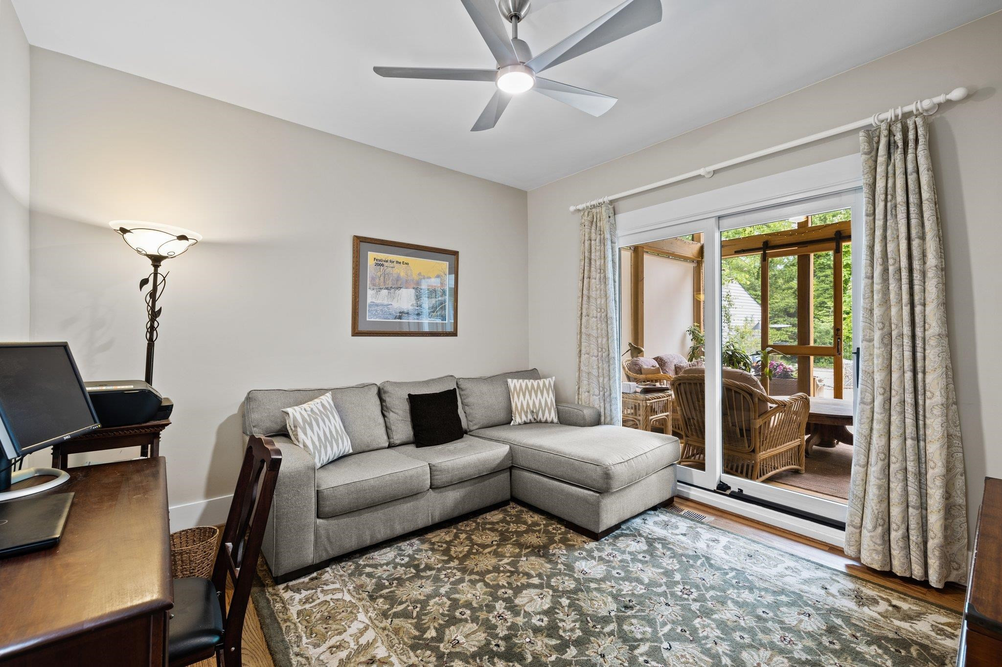 2305 Chapel Hill Road Durham, NC 27707 - Photo 25 of 45 TV room on First Floor or great spot for a home Office