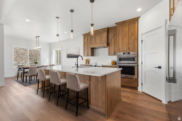 638 East Mountain Road North Ogden, UT 84414 - Photo 3 of 28 Enhanced photo of staged kitchen
